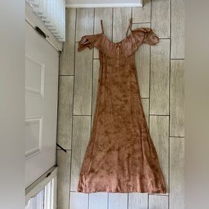 Amuse Society tie dye maxi dress